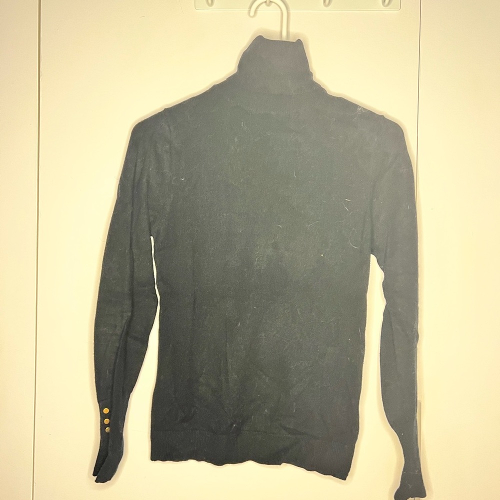 Black turtleneck